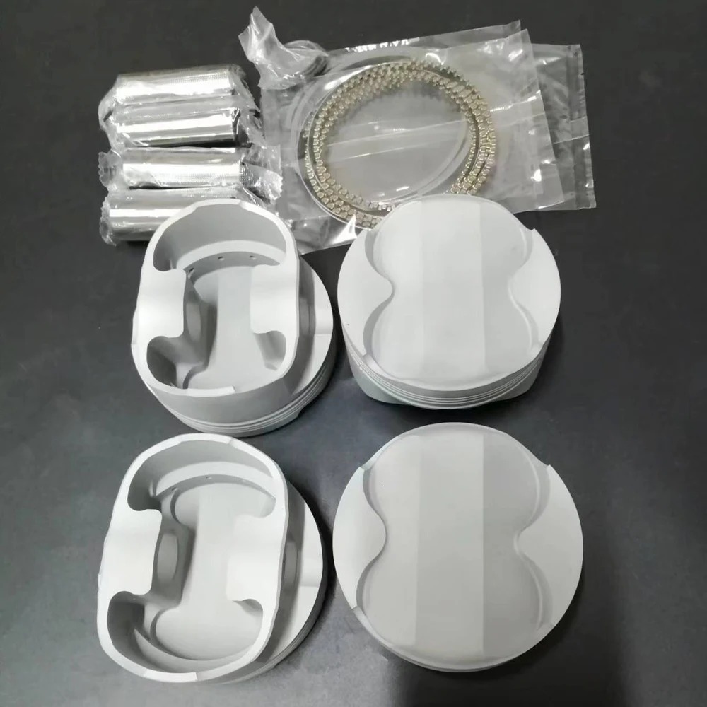 4PCS 4032 Aluminum Piston New Racing Performance Forged Compatible with for K24 Engine